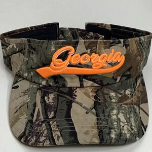 Georgia Camouflage Adjustable Sun Visor